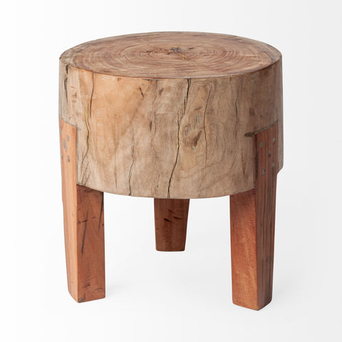 Asco Reclaimed Wood Stool -3