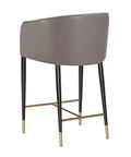 Asher Grey Modern Upholstered Counter Stool-3