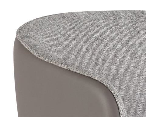 Asher Grey Modern Upholstered Counter Stool-5