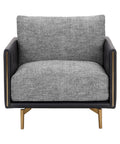 Ashi Zebra Fabric Accent Chair -2