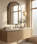 Asmara Black Modern Wall Mirror