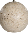 Assen Cream Travertine Table Lamp -3