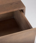 Astrid Medium Brown Mango Wood 3-Drawer Accent Cabinet -7