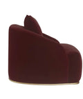 Astrid Merlot Velvet Accent Chair-3