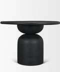 Atlas 42" Black Mango Wood Dining Table-3