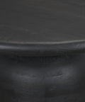Atlas 42" Black Mango Wood Dining Table-5