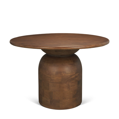 Atlas 42" Medium Brown Mango Wood Dining Table-2