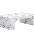 Atticus Bulgari White Marble Coffee Table