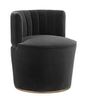 August Shadow Grey Fabric Accent Chair-1