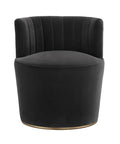 August Shadow Grey Fabric Accent Chair-2