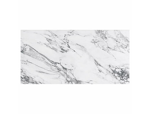 Aurelia White Marble Look Dining Table-5