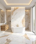 marble look floor tile