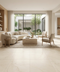 cream porcelain floor tile