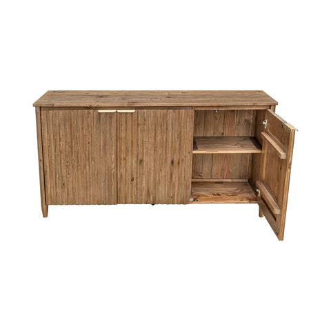 Britanica fluted pine sideboard
