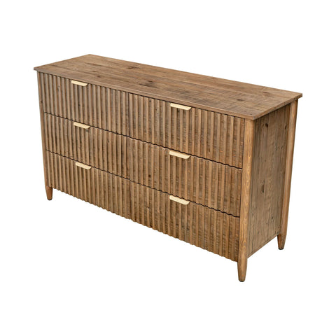 Britanica Six Drawer - Dresser LH