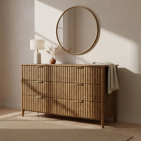 Britanica Six Drawer - Dresser LH