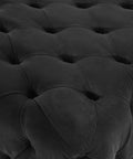 Babette Abbington Black Tufted Bench -2