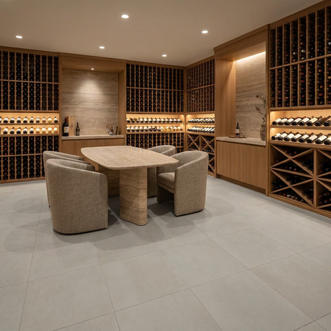 concrete look floor tile