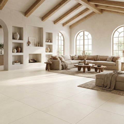 concrete look floor tile