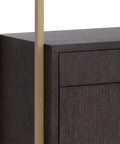 Baldessara Solid Oak Wood Bookcase-6
