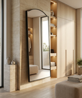 Balina Black Full Length Mirror 