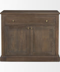 Baron Dark Brown Mango Wood Accent Cabinet-2