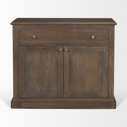 Baron Dark Brown Mango Wood Accent Cabinet-2