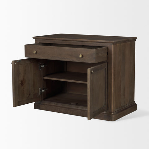 Baron Dark Brown Mango Wood Accent Cabinet-5