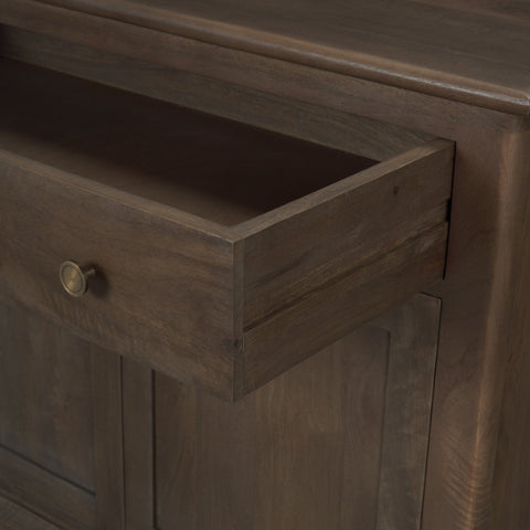 Baron Dark Brown Mango Wood Accent Cabinet-7