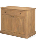 Baron Light Brown Mango Wood Accent Cabinet-1