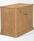 Baron Light Brown Mango Wood Accent Cabinet-4
