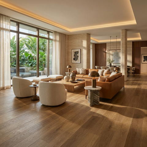 Battery Point 7mm Waterproof SPC Vinyl Flooring 