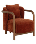 Beatrice Rust Fabric Accent Chair-1