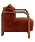 Beatrice Rust Fabric Accent Chair-3