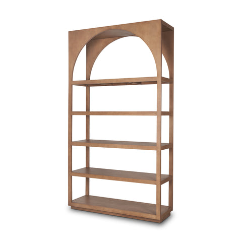 Bela Solid Mango Wood Shelving Unit -1