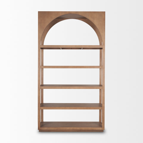 Bela Solid Mango Wood Shelving Unit -2