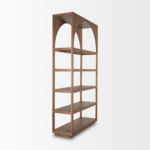 Bela Solid Mango Wood Shelving Unit -4