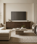 Belford Dark Brown Oak Media Console