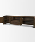 Belford Dark Brown Oak Media Console -5
