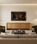 Belford Light Brown Oak Media Console 