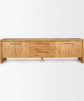 Belford Light Brown Oak Media Console -1