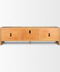 Belford Light Brown Oak Media Console -3