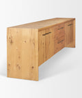 Belford Light Brown Oak Media Console -4