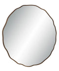 Bern Dark Antique Brass Modern Wall Mirror -1