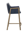 Bernadette Admiral Modern Faux Leather Counter Stool -2