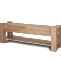 Beth Light Brown Mango Wood Media Console-1