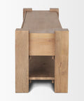 Beth Light Brown Mango Wood Media Console-3
