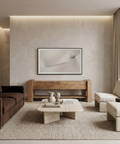 Beth Light Brown Mango Wood Media Console