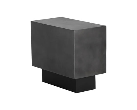 Blakely Gunmetal Steel End Table-2