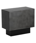 Blakely Gunmetal Steel End Table-3